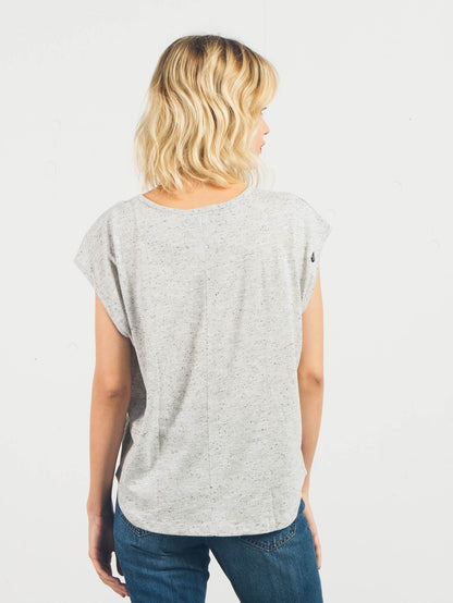 Stay Cosmic Crop Top - Star White