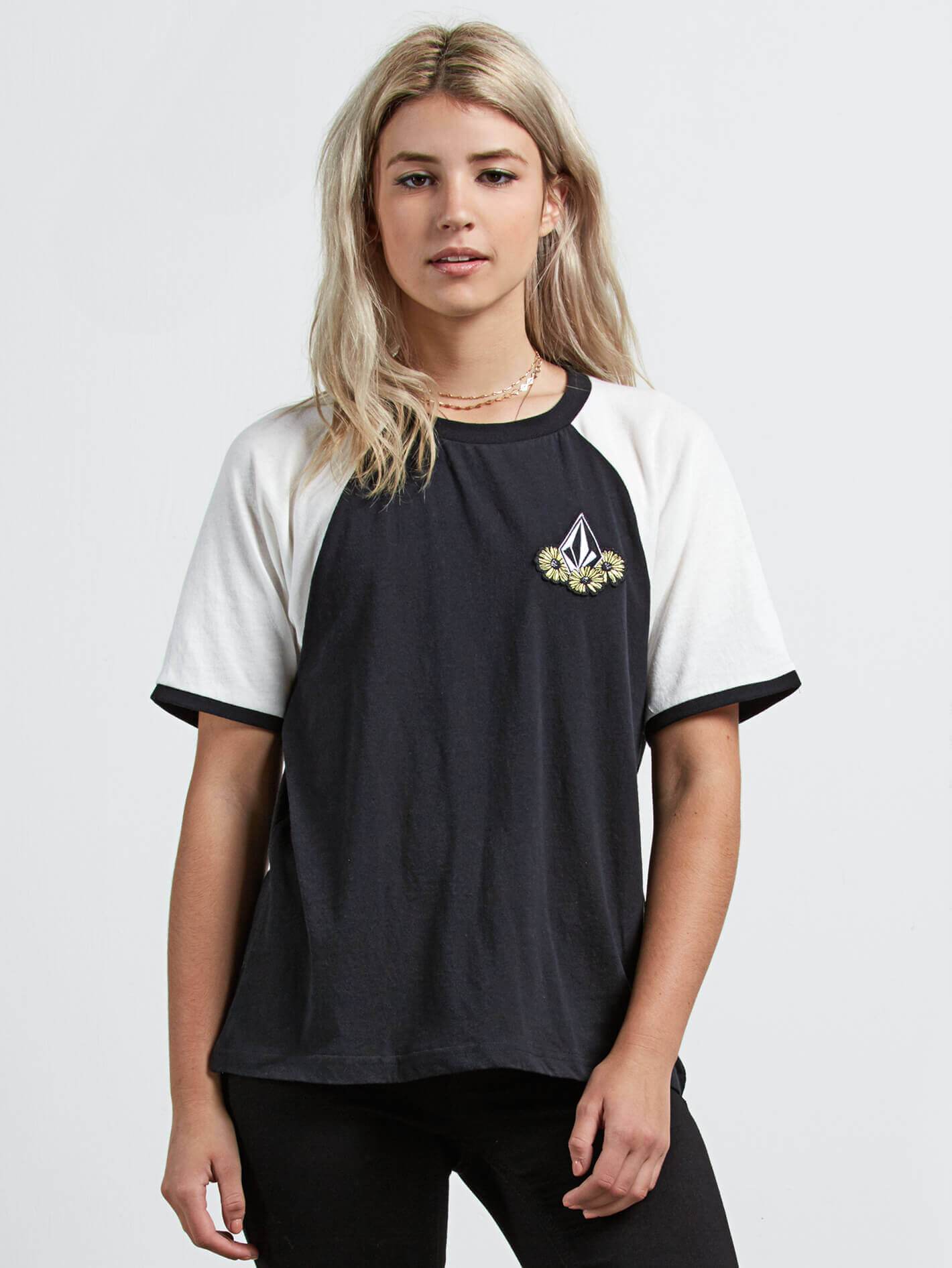 Stage 4 Ringer T-shirt - Black