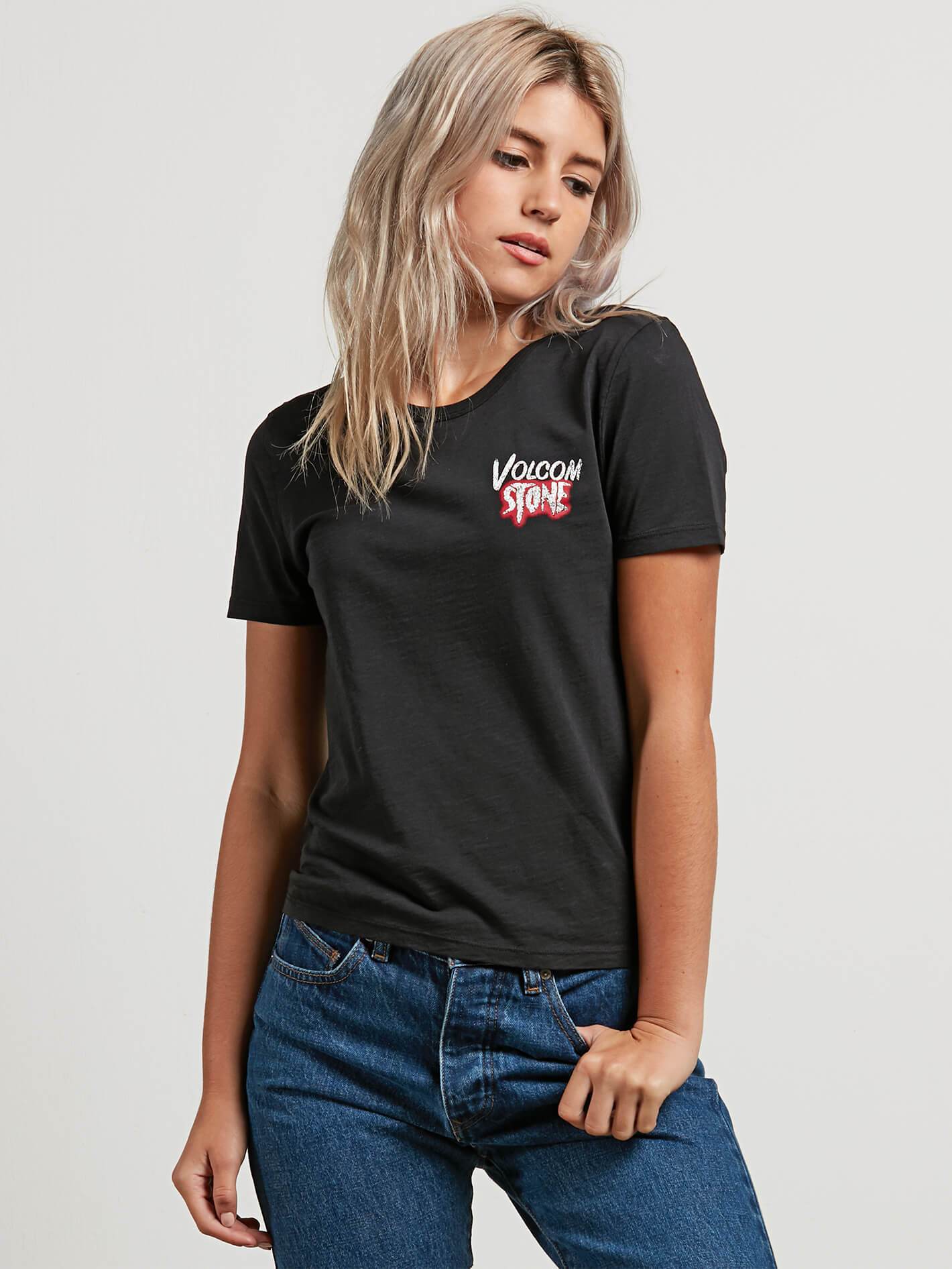 Skullactic Wave T-Shirt - Black