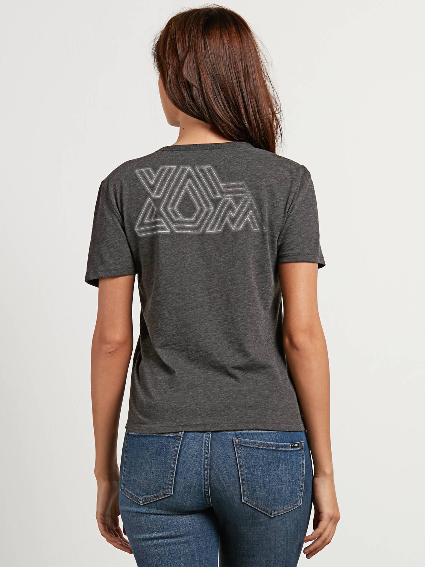 Skullactic Wave T-shirt - Charcoal