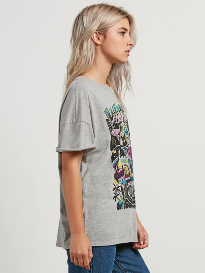 Stone Splif T-shirt - Heather Grey