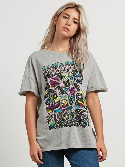 Stone Splif T-shirt - Heather Grey