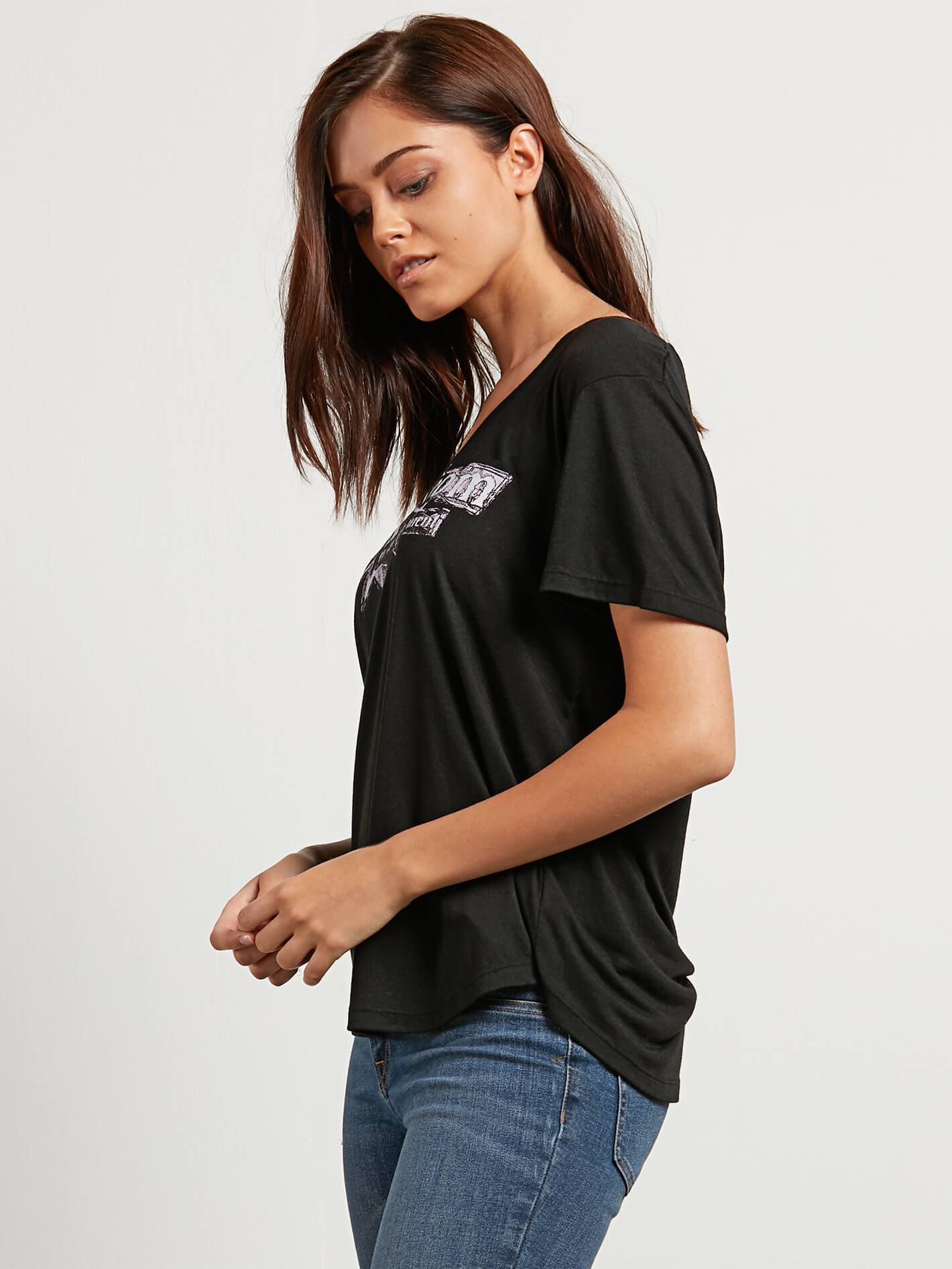 Volneck  T-shirt - Black