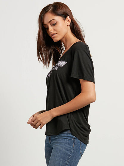 Volneck  T-shirt - Black