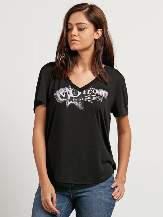 Volneck  T-shirt - Black