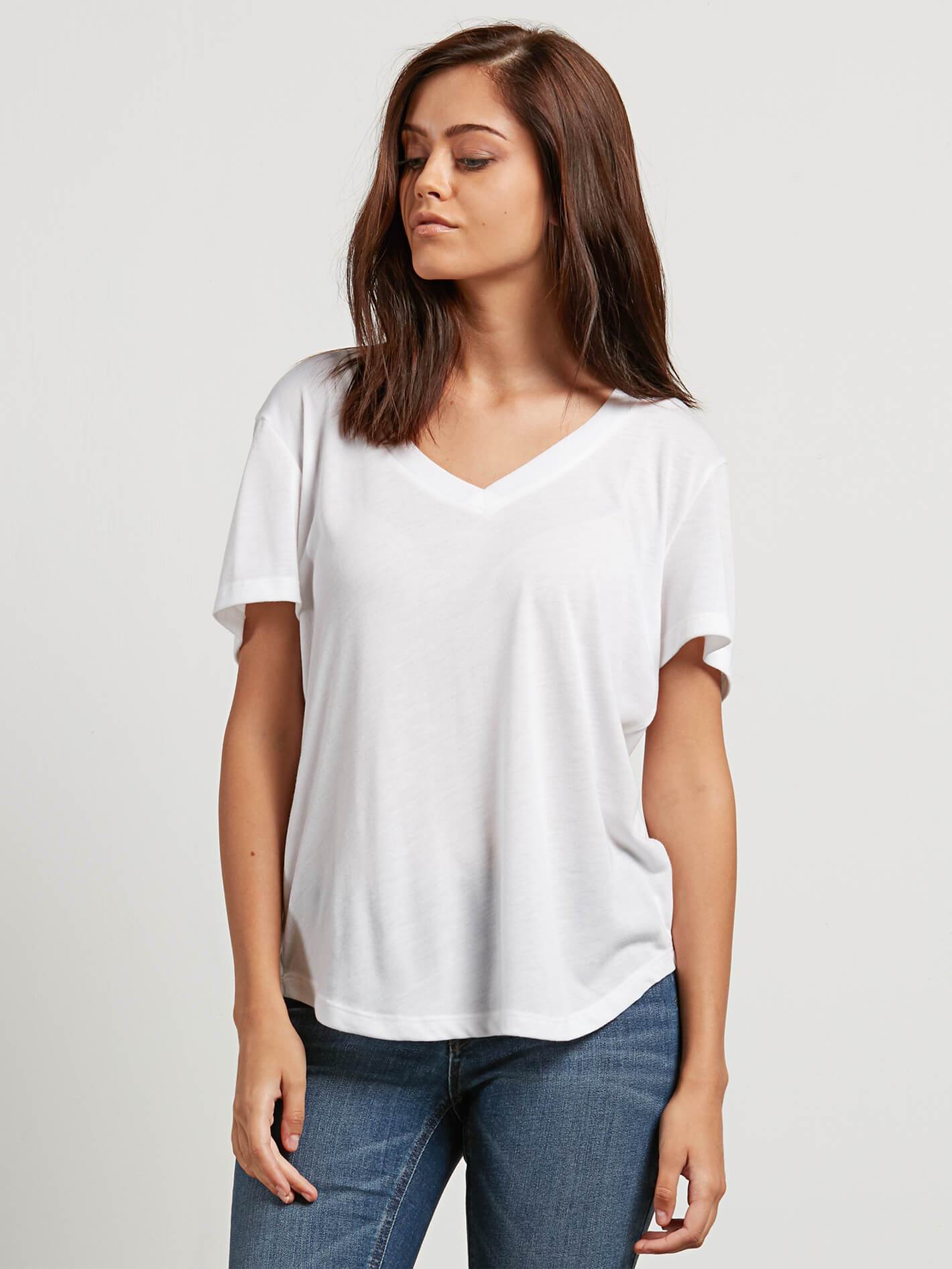 Volneck T-Shirt - White