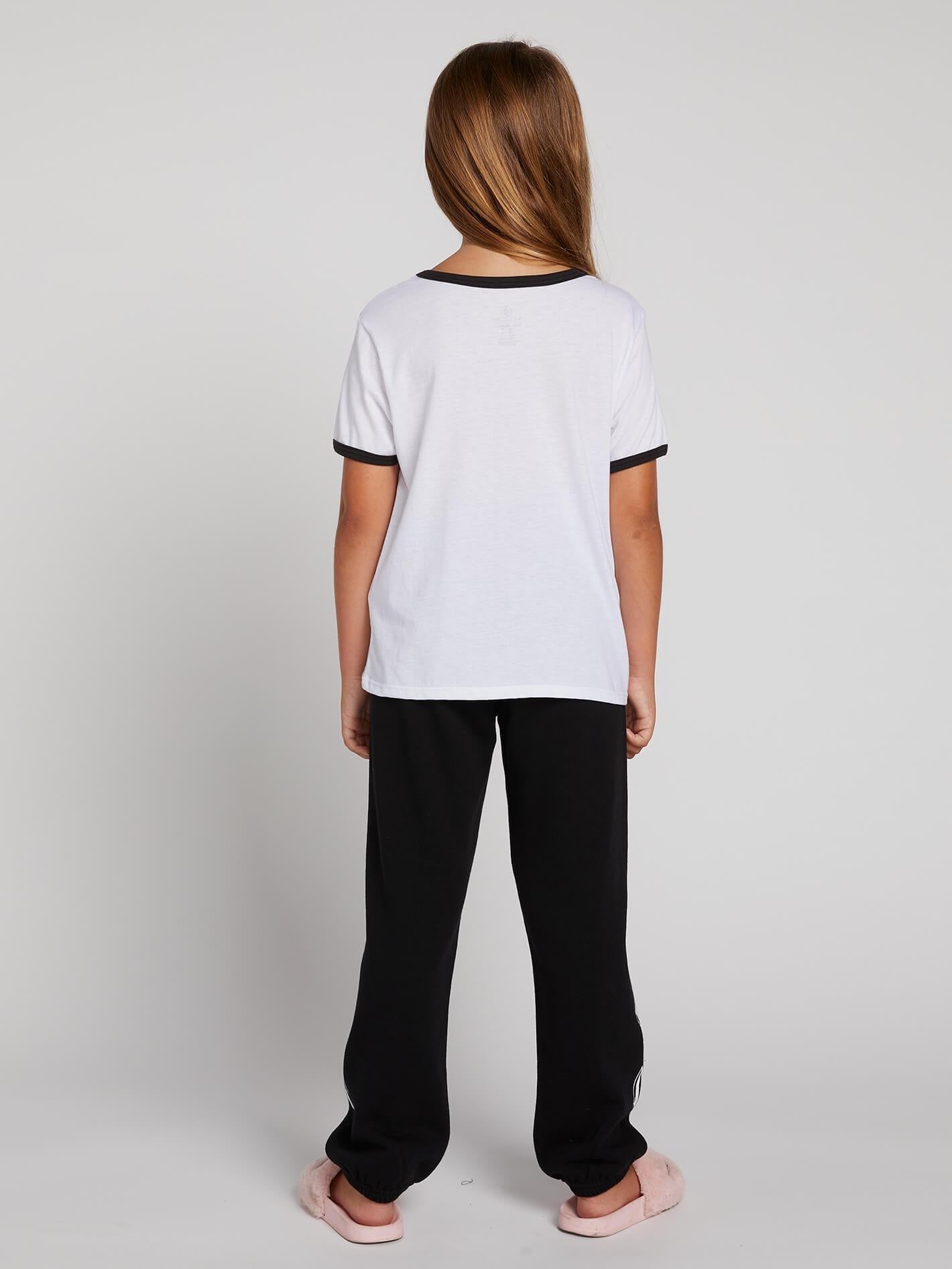 Big GIrls Hey Slims Tee - White