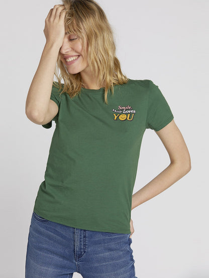 Stoked On Stone T-shirt - Green