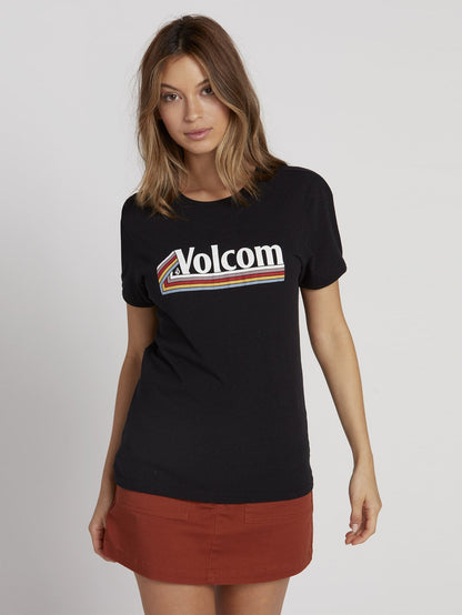Keep Goin Ringer T-shirt - Black