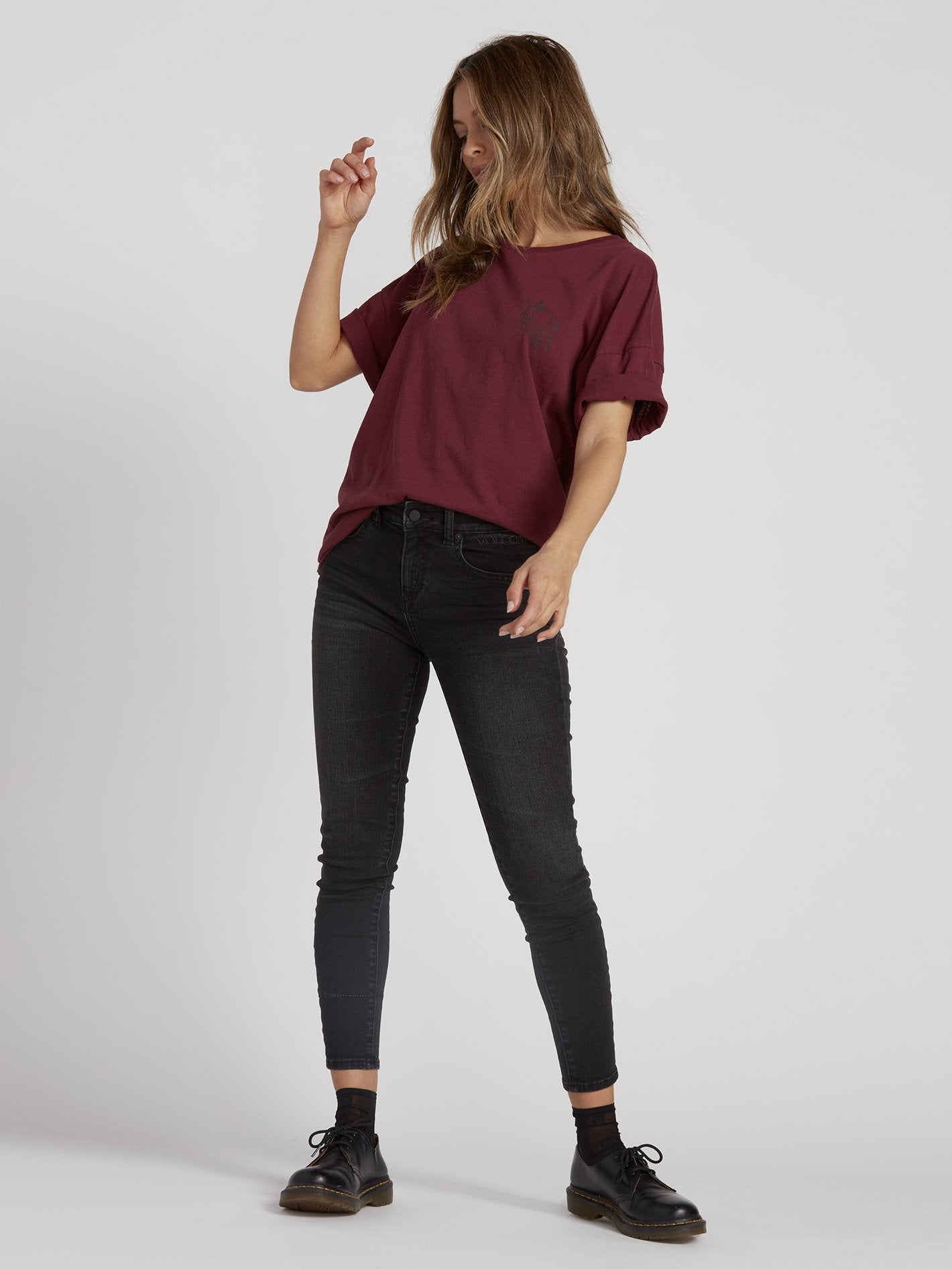 Stone Splif T-shirt - Zinfandel