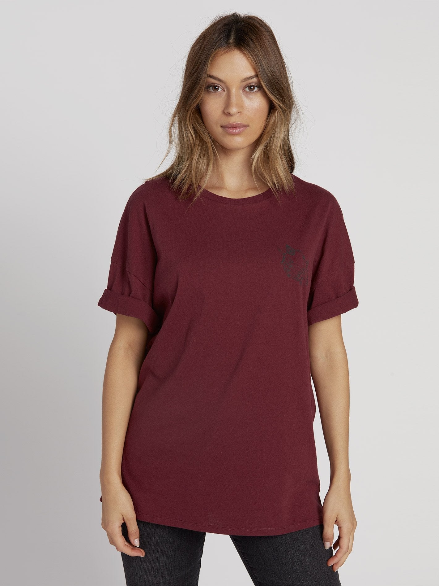 Stone Splif T-shirt - Zinfandel