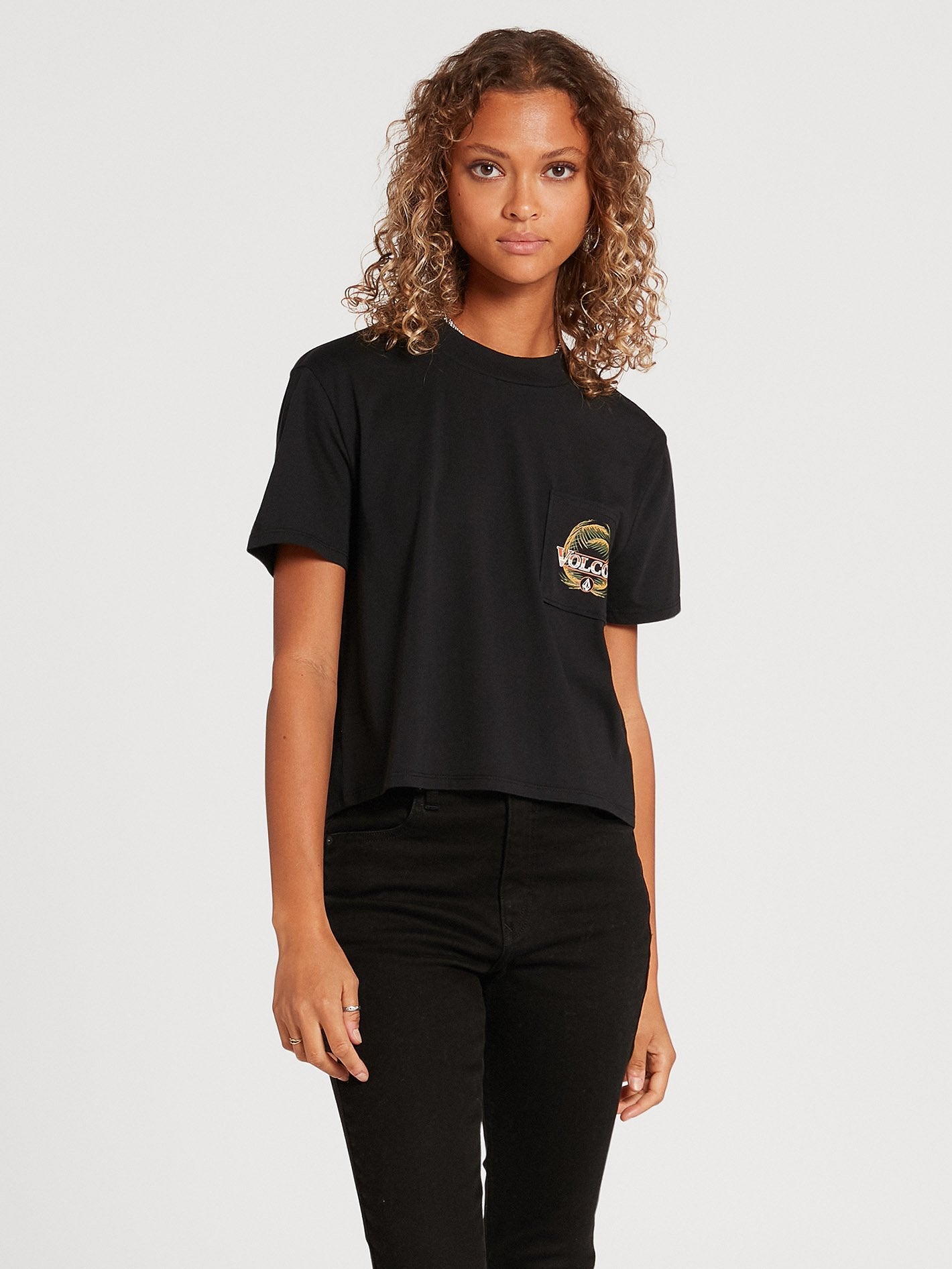 Pocket Dial T-shirt - BLACK