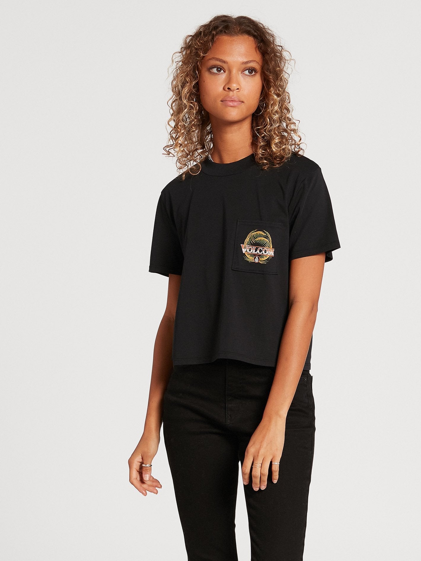Pocket Dial T-shirt - BLACK