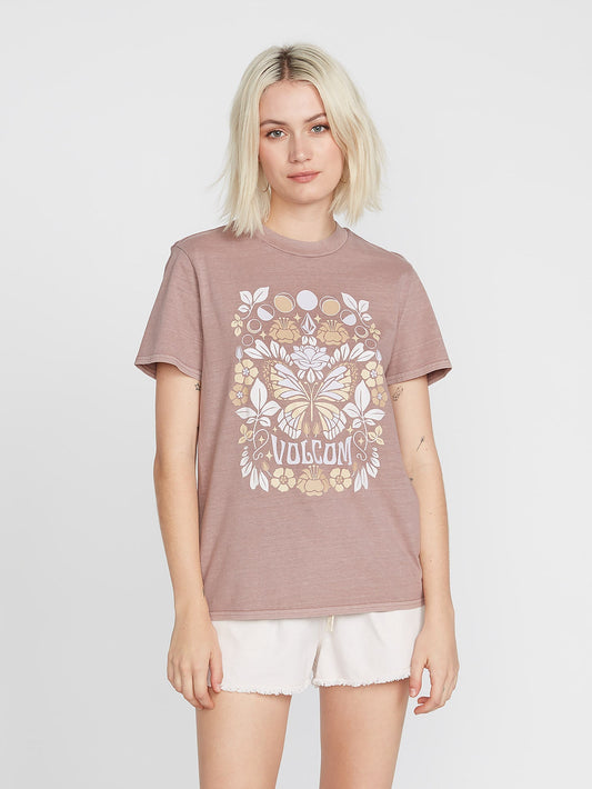 Lock It Up T-shirt - RAISIN