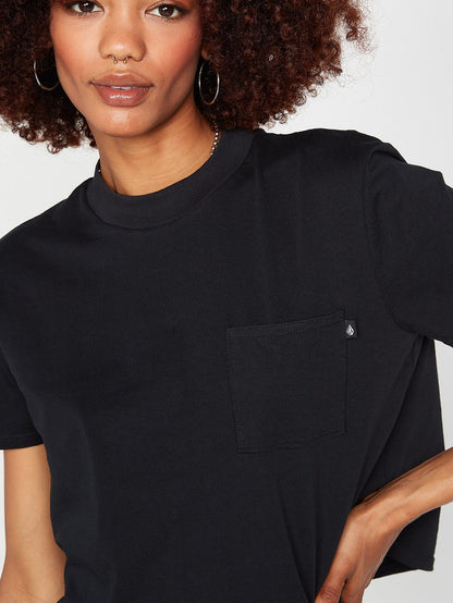 Pocket Dial T-shirt - BLACK
