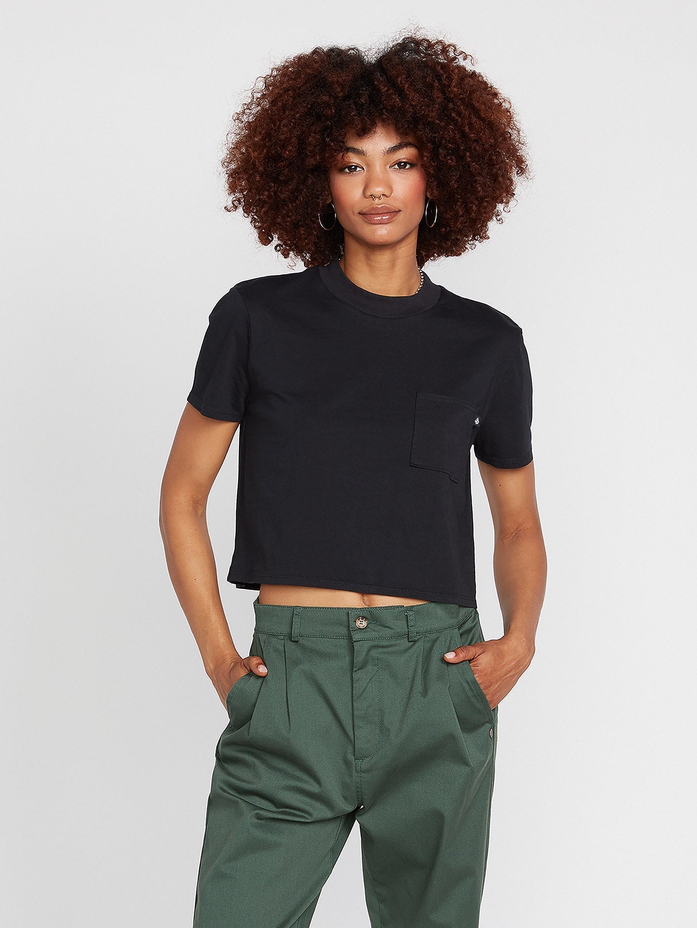 Pocket Dial T-shirt - BLACK