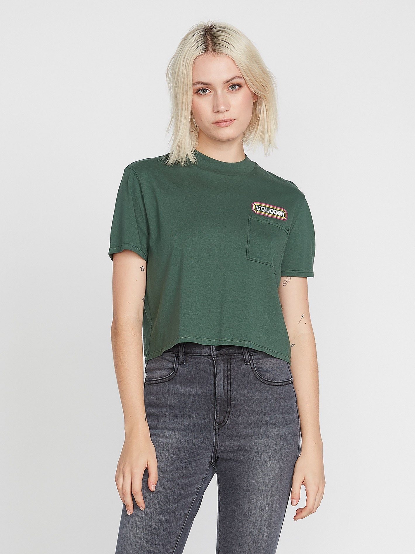 Pocket Dial T-shirt - DARK PINE