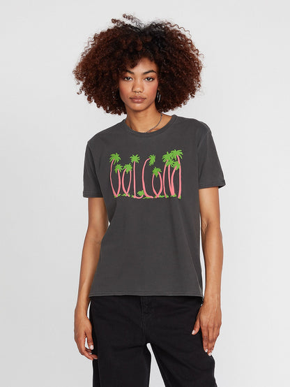 Truly Ringer T-shirt - BLACK