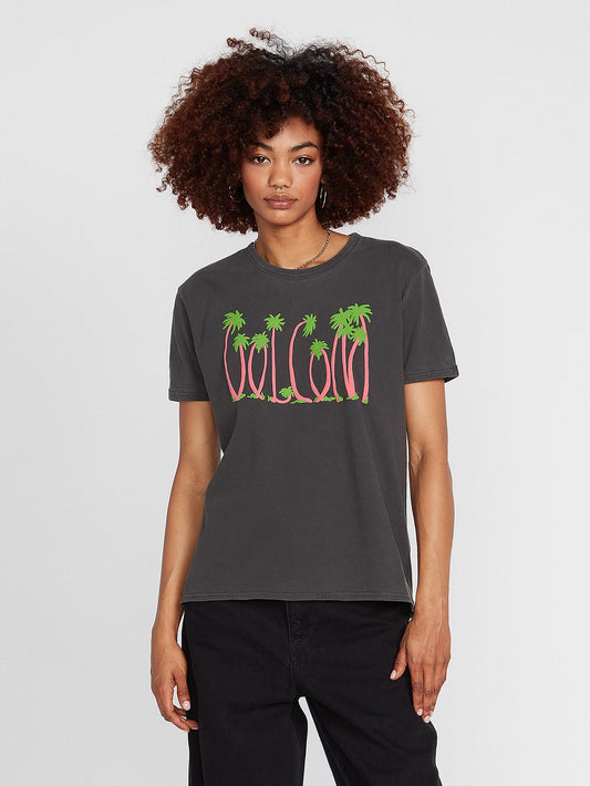 Truly Ringer T-shirt - BLACK