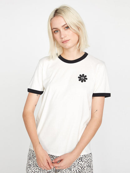 Truly Ringer T-shirt - STAR WHITE