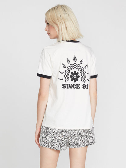 Truly Ringer T-shirt - STAR WHITE