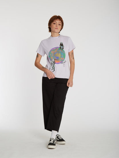 Chrissie Abbott X French T-shirt - LAVENDER