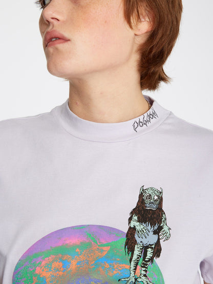 Chrissie Abbott X French T-shirt - LAVENDER