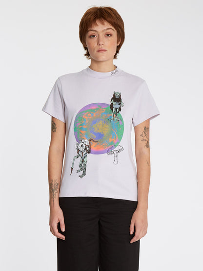 Chrissie Abbott X French T-shirt - LAVENDER