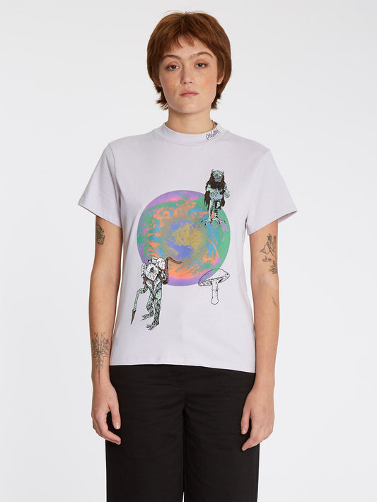 Chrissie Abbott X French T-shirt - LAVENDER
