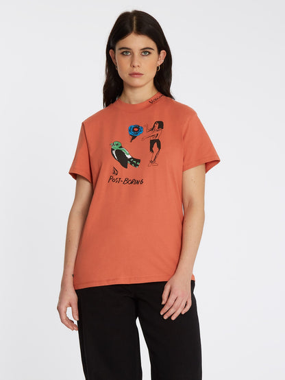 Bob Mollema T-shirt - TERRA COTTA