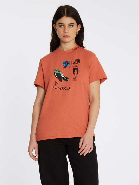 Bob Mollema T-shirt - TERRA COTTA