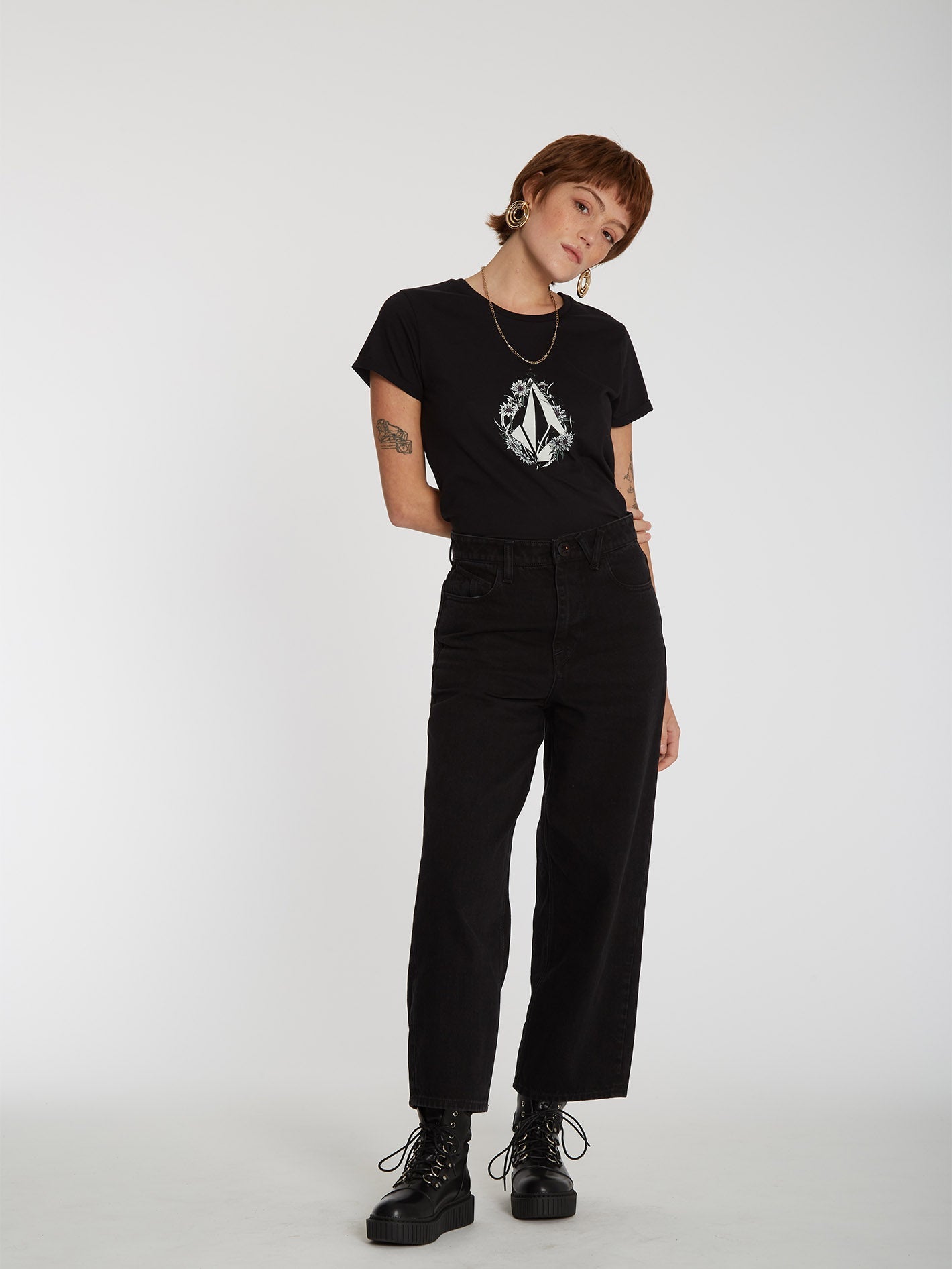 Radical Daze T-shirt - BLACK