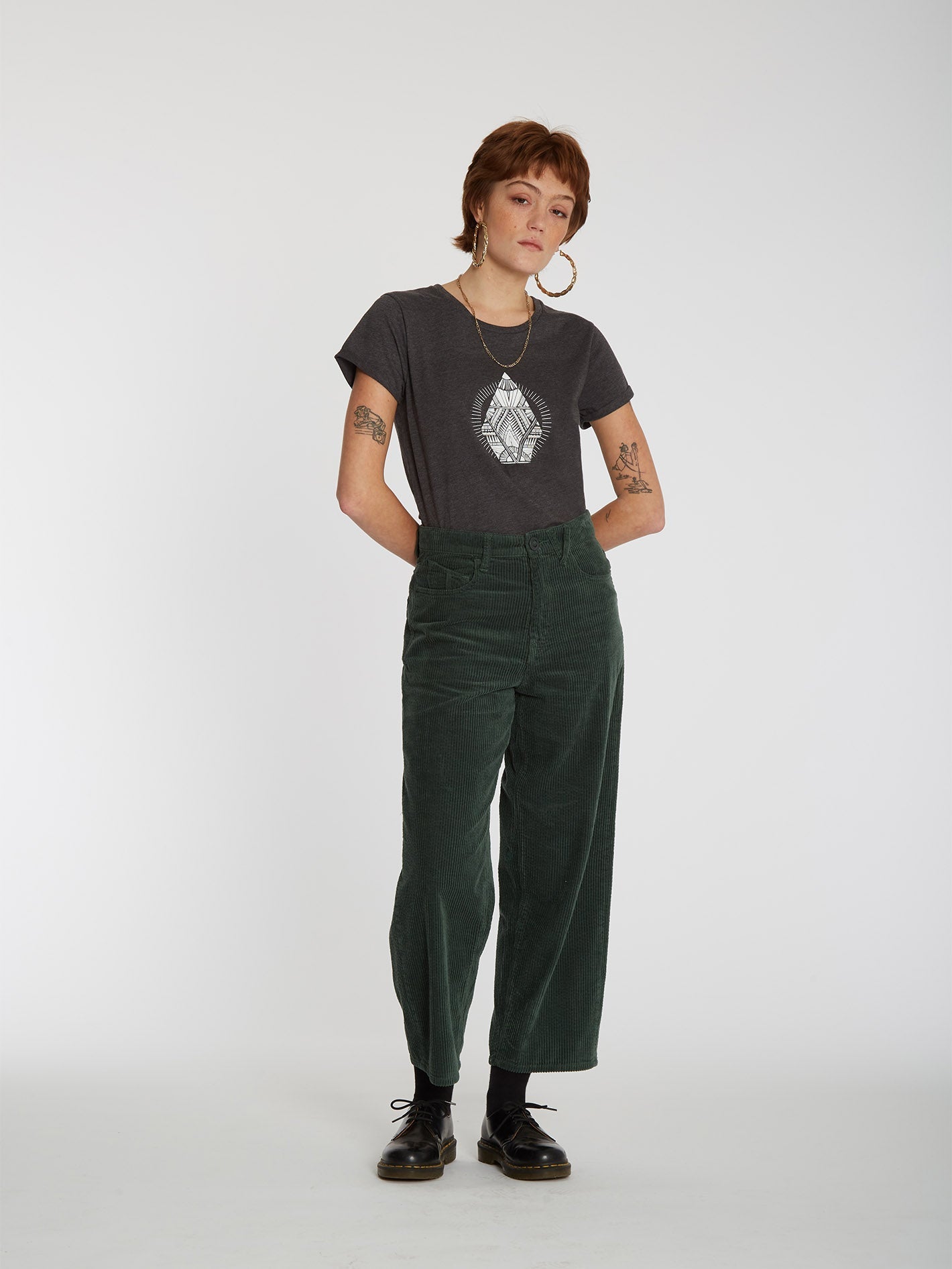 Radical Daze T-shirt - CHARCOAL