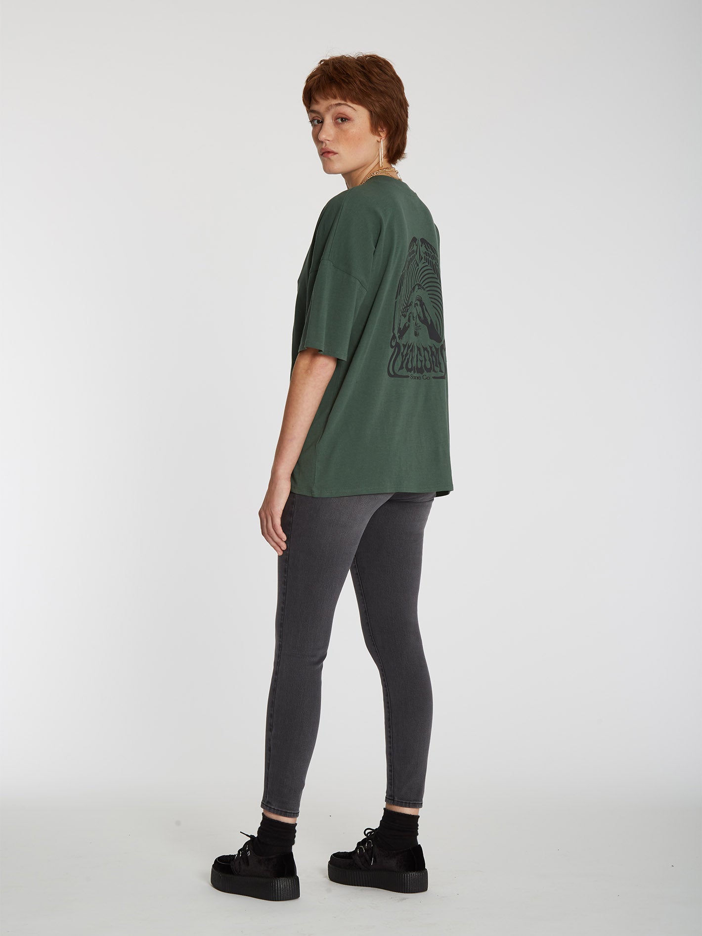 Voltrip T-shirt - DARK PINE