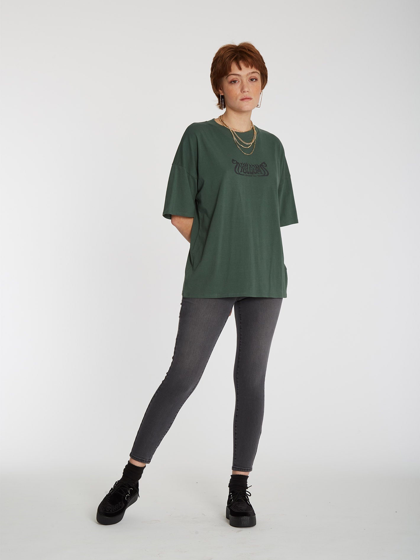 Voltrip T-shirt - DARK PINE