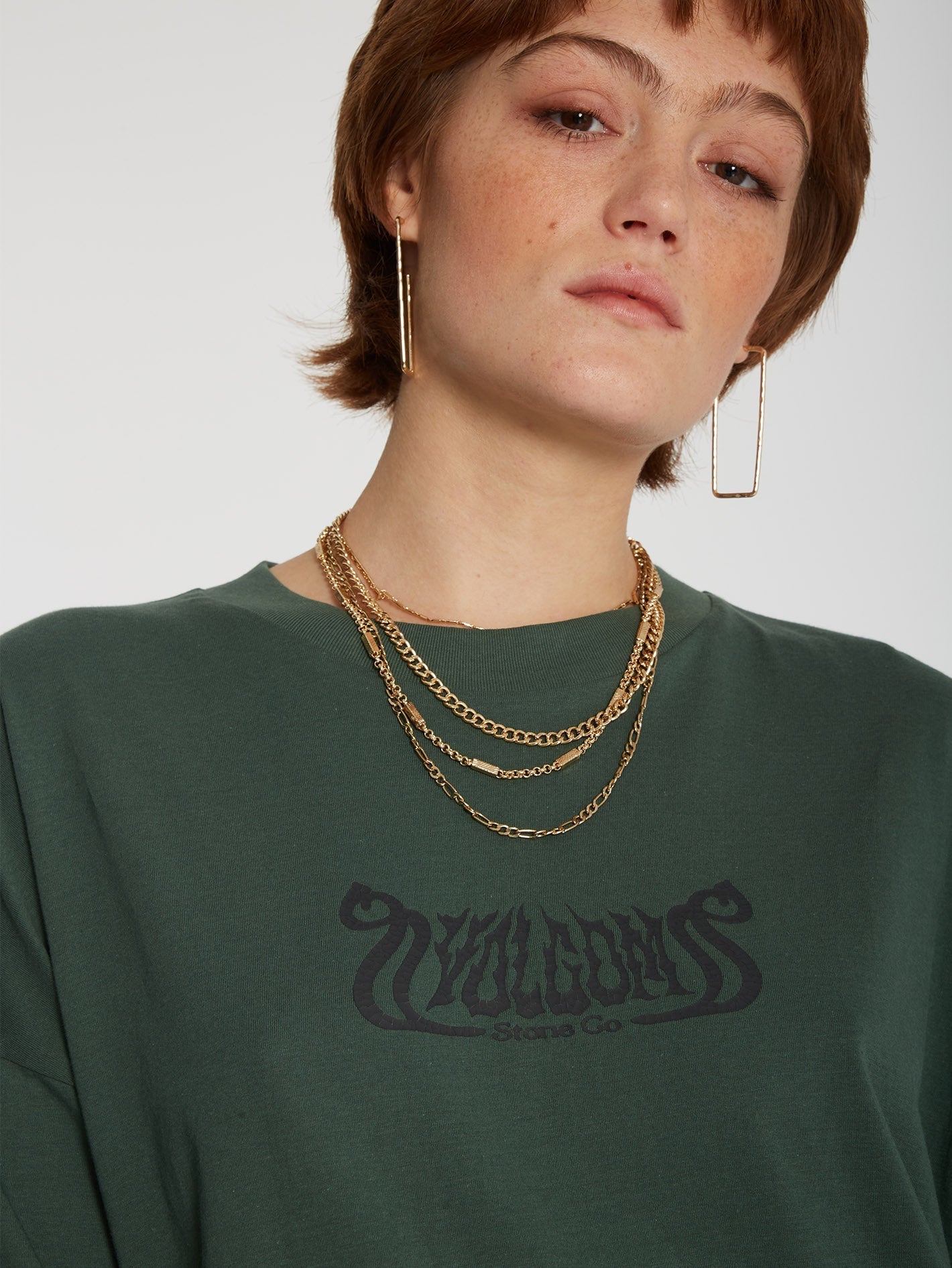 Voltrip T-shirt - DARK PINE