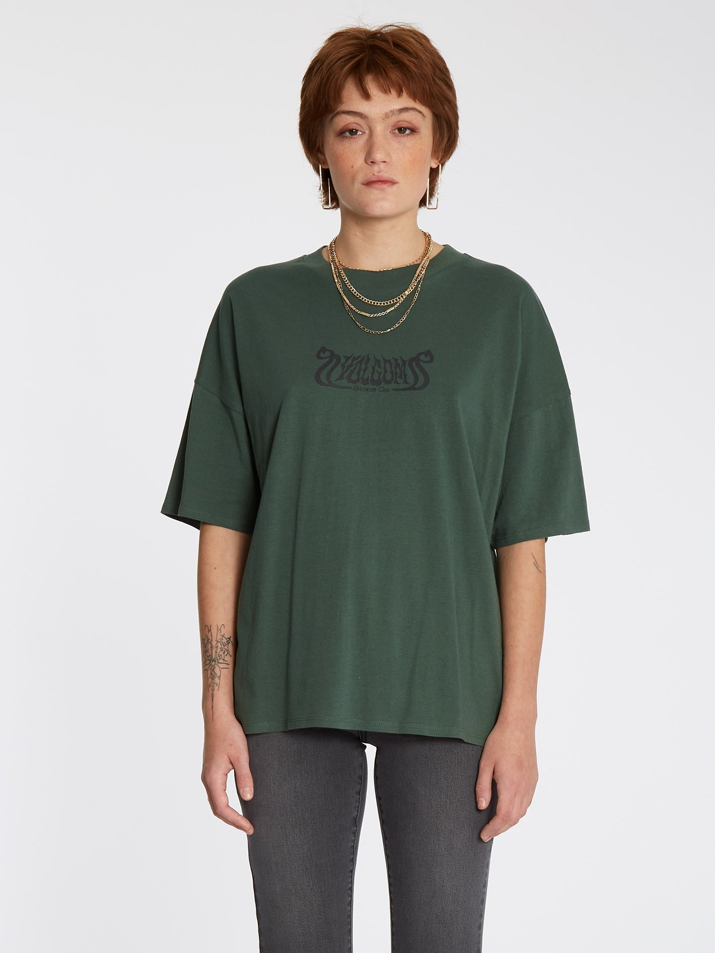Voltrip T-shirt - DARK PINE