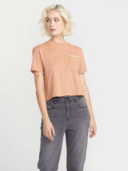 Pocket Dial T-shirt - CLAY