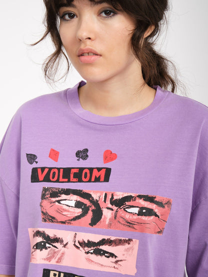 Play The T-shirt - PAISLEY PURPLE