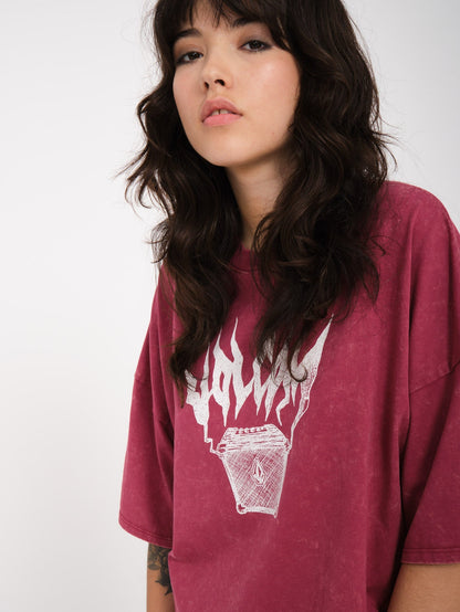 Voltrip T-shirt - WINE