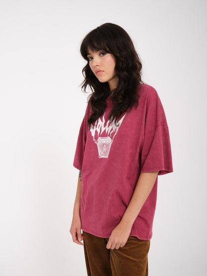 Voltrip T-shirt - WINE