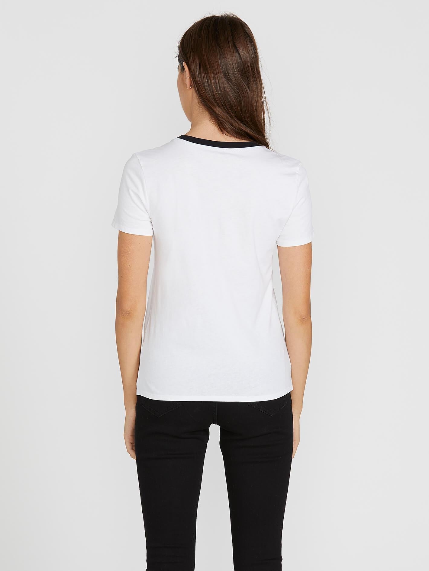 Stoked On Stone Tee - White