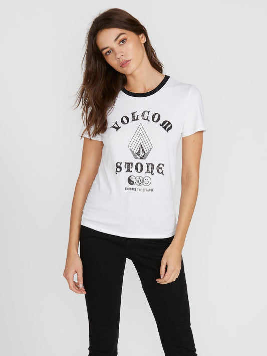 Stoked On Stone Tee - White