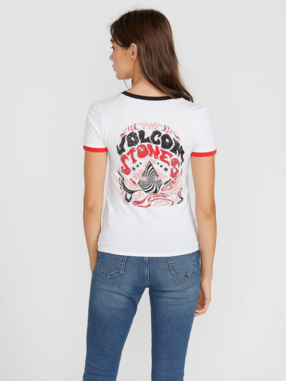 Go Faster Ringer - White