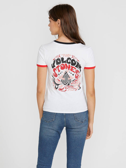 Go Faster Ringer - White