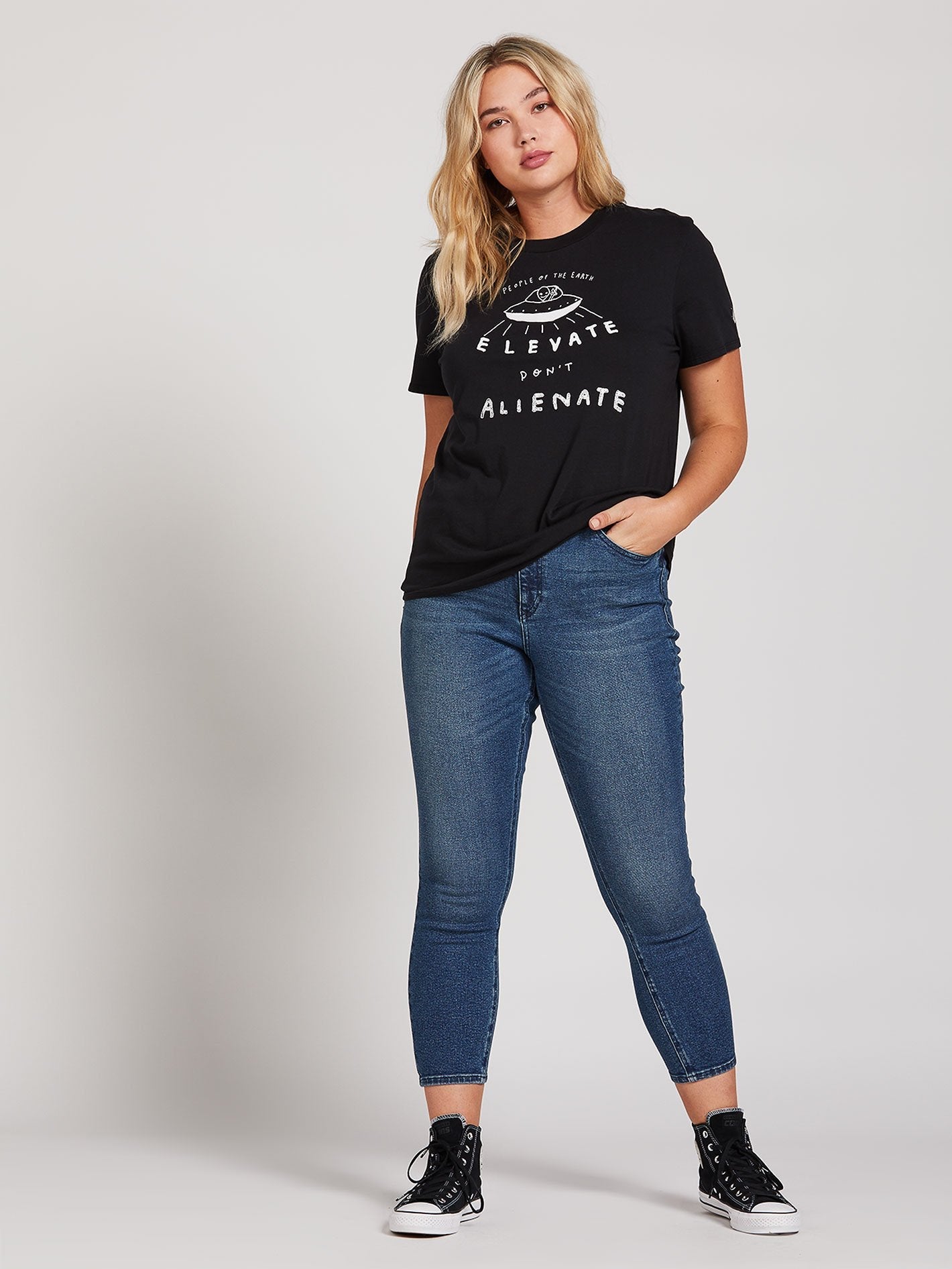 Micro Dayzed Bf Tee - Black