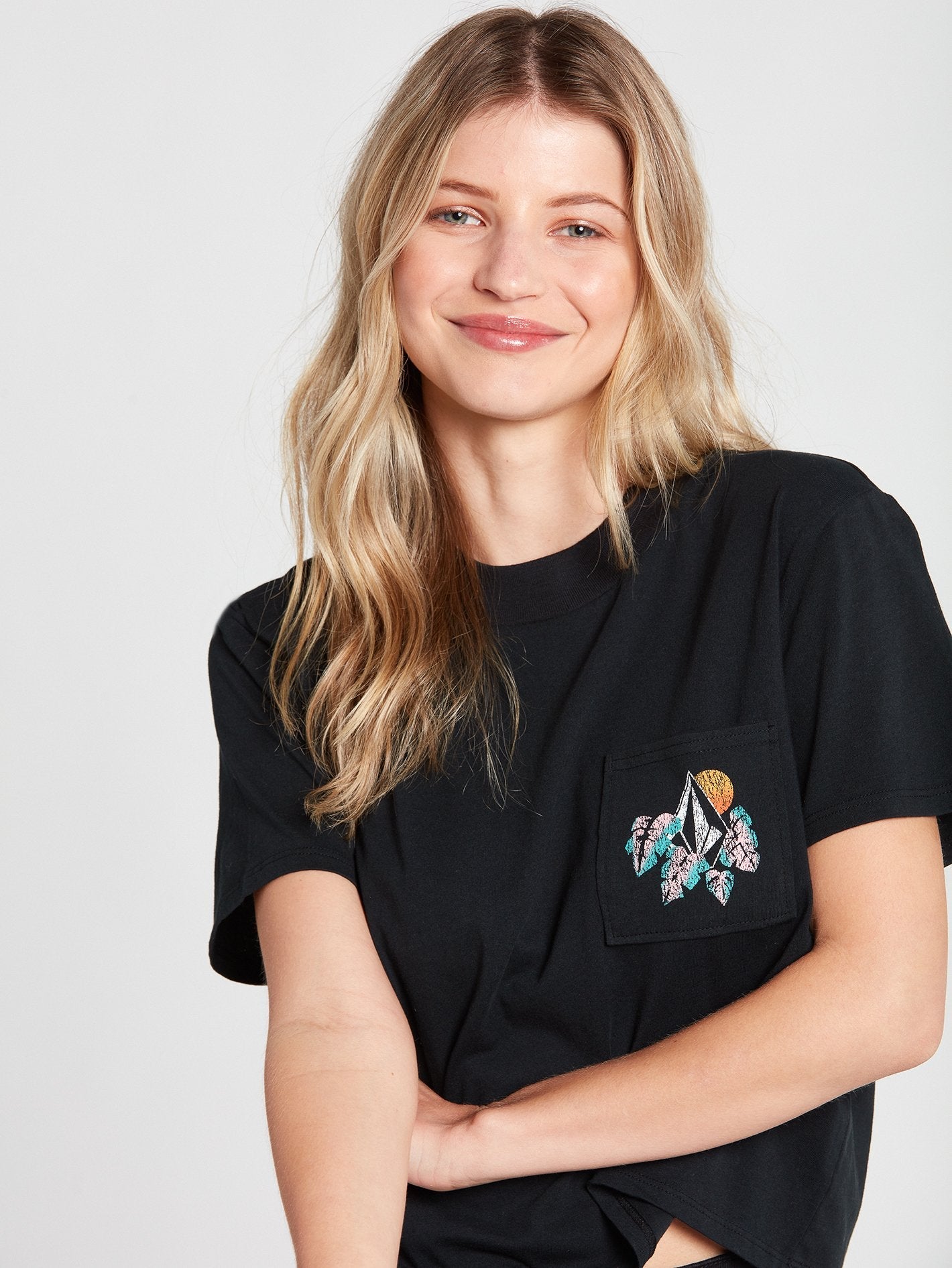 Pocket Dial T-shirt - BLACK