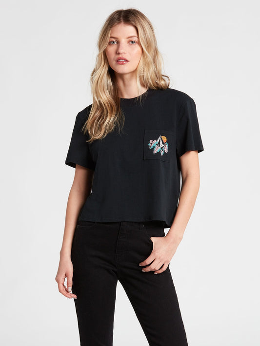 Pocket Dial T-shirt - BLACK