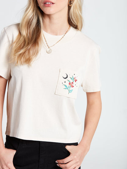Pocket Dial T-shirt - BONE