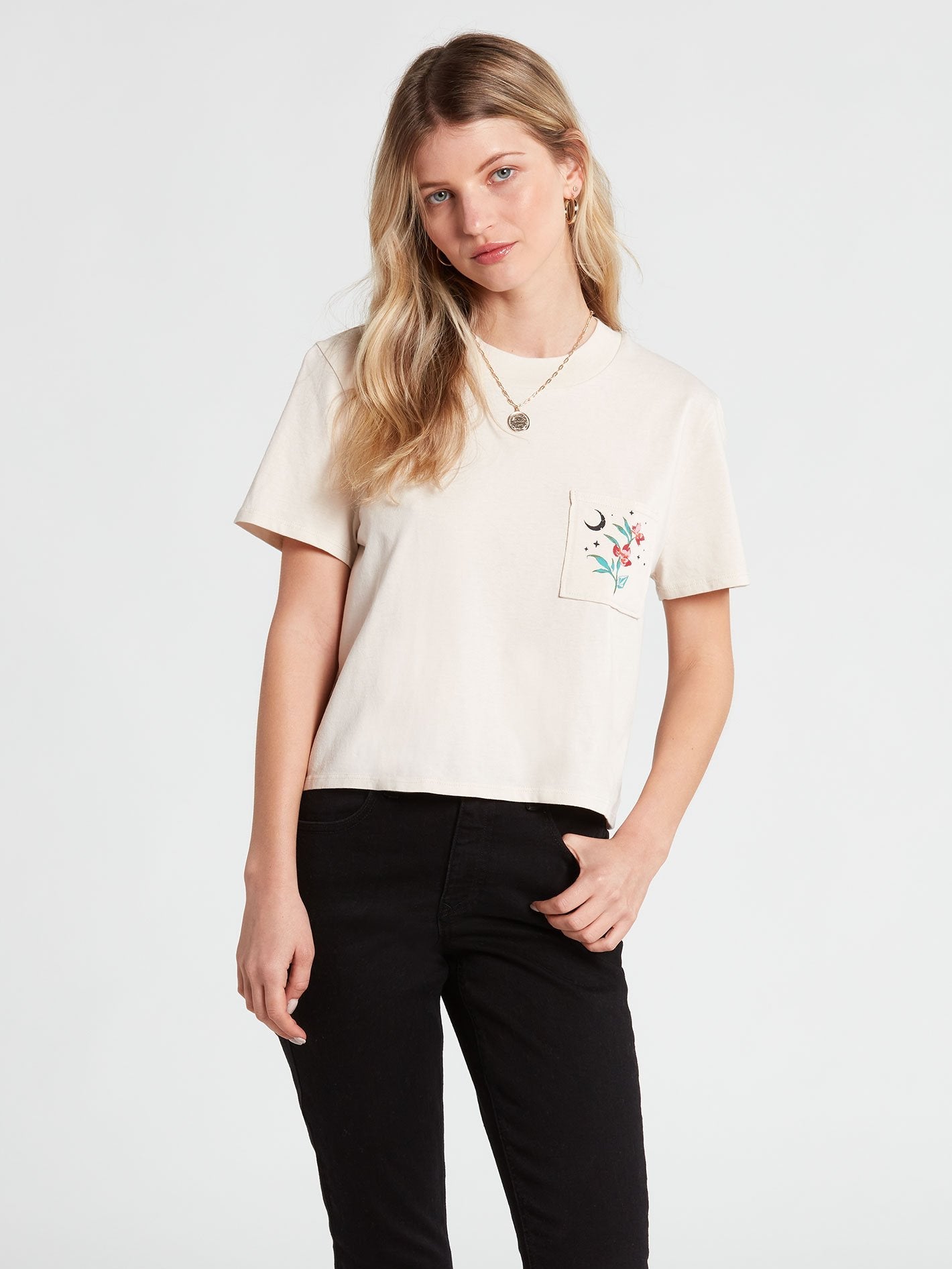 Pocket Dial T-shirt - BONE